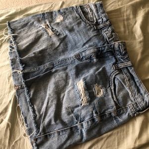 Arepostale jean skirt!